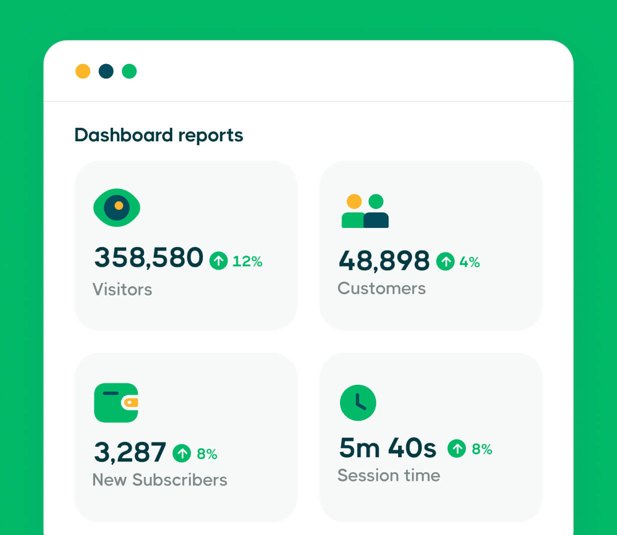 Custom Reports - Webtech X Webflow Template